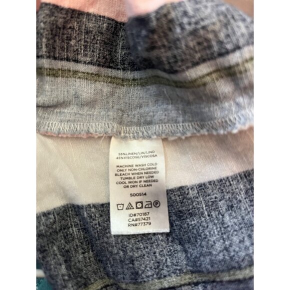 Ann Taylor Factory Women's Sleeveless Striped Top M - Picture 6 of 8